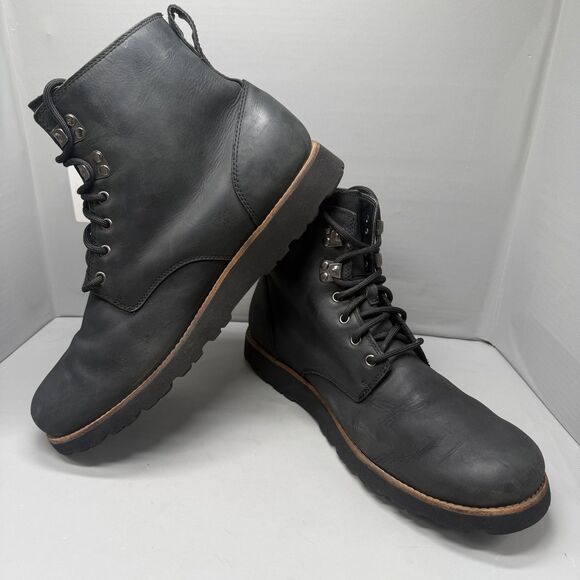 UGG Ritter Waterproof Leather Hiking Boots S/N #1099538 Men’s Size 12 Preowned main image 6